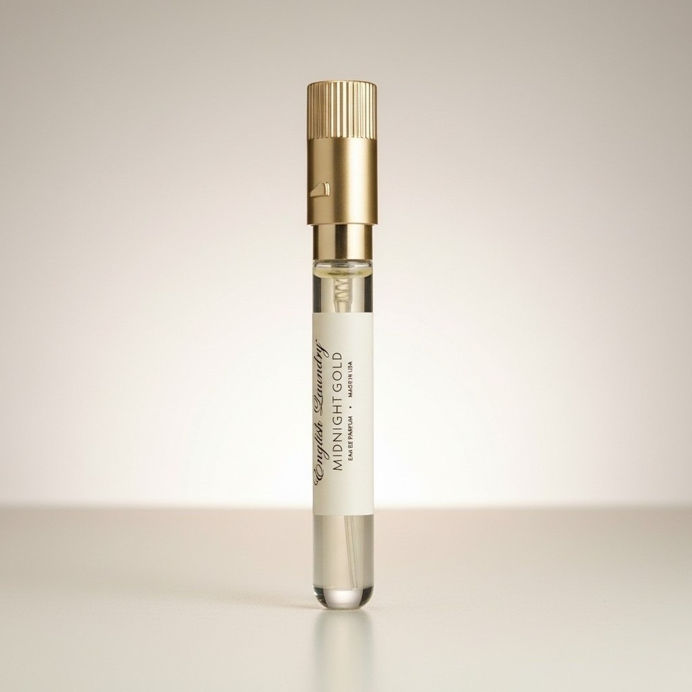 English Laundry Midnight Gold Eau de Parfum Travel Spray Fragrance EDP Sample